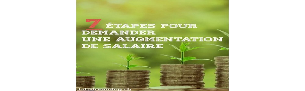 7 étapes pour demander une augmentation de salaire